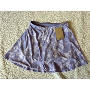 Nike Dri-FIT Purple Cloud Print Tennis Skort Built-in Shorts Womens XS